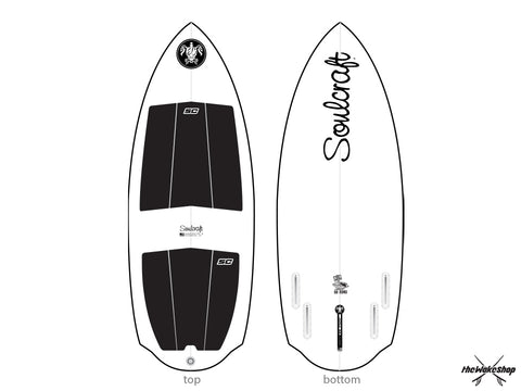 2022 SoulCraft Honu A-Series Wakesurf Board
