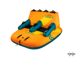 The Chase Lounge - Tropical / Blue / Orange - 2 Person Tube