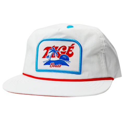 TIGE RED, WHITE & BEACH HAT
